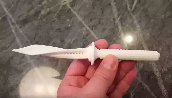 JAGDKOMMANDO INTEGRAL TRI-DAGGER 3D print model