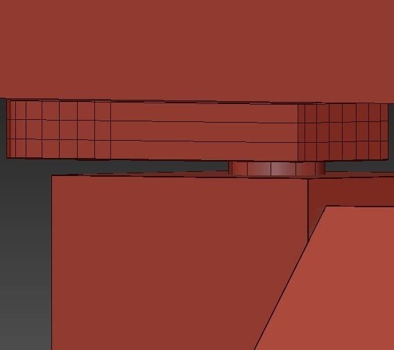 HID TRACK LIGHT HALOGEN LED SQUARE 3D model_5