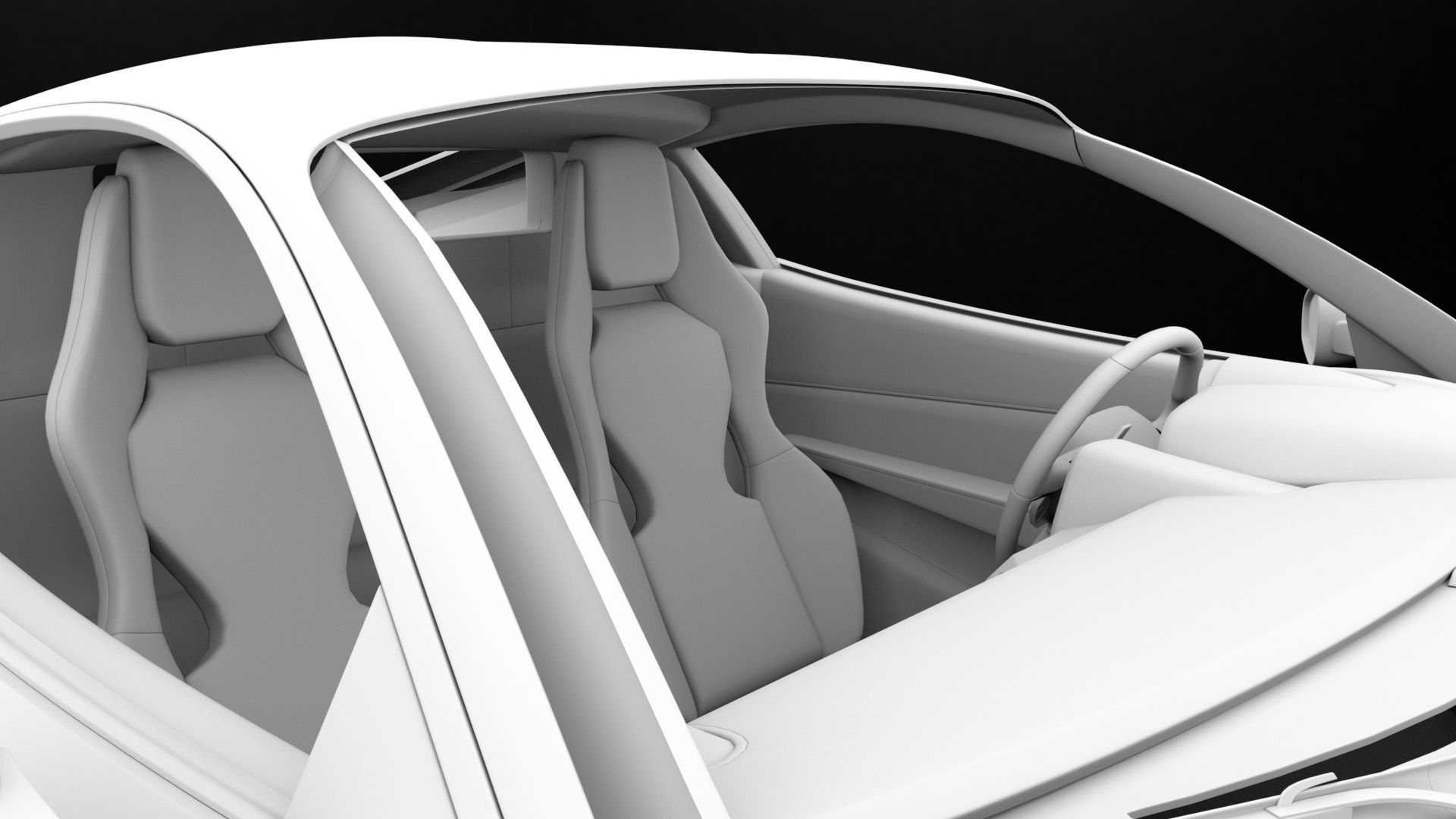 Ferrari 458  Italia High Poly Realistic 3D Model 3D model_26