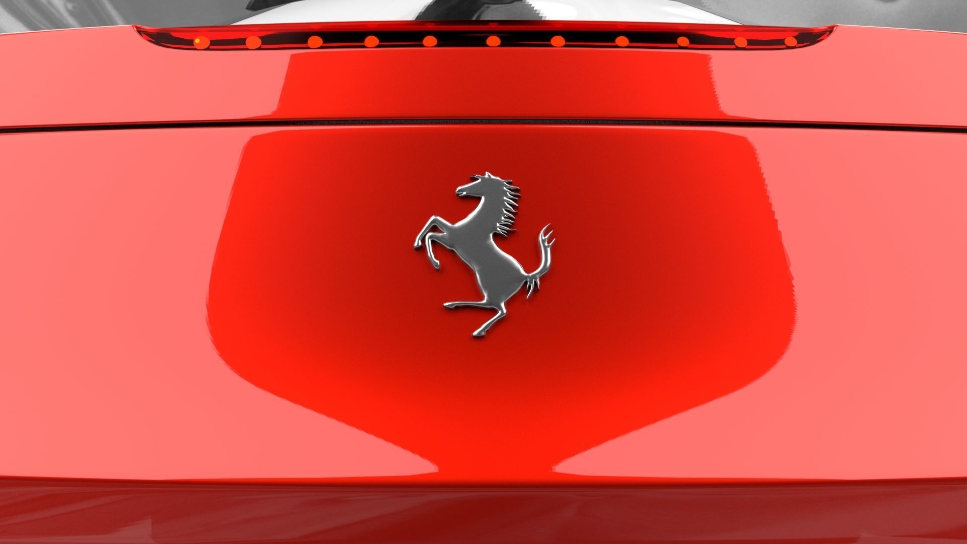 Ferrari 458  Italia High Poly Realistic 3D Model 3D model_12