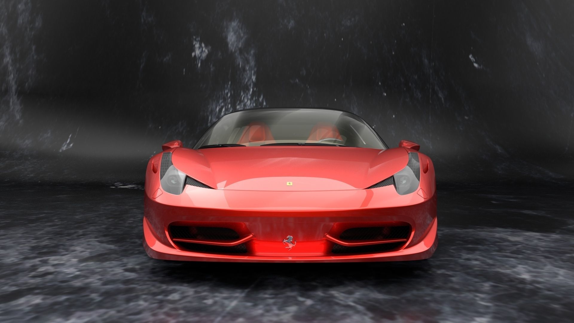 Ferrari 458  Italia High Poly Realistic 3D Model 3D model_15