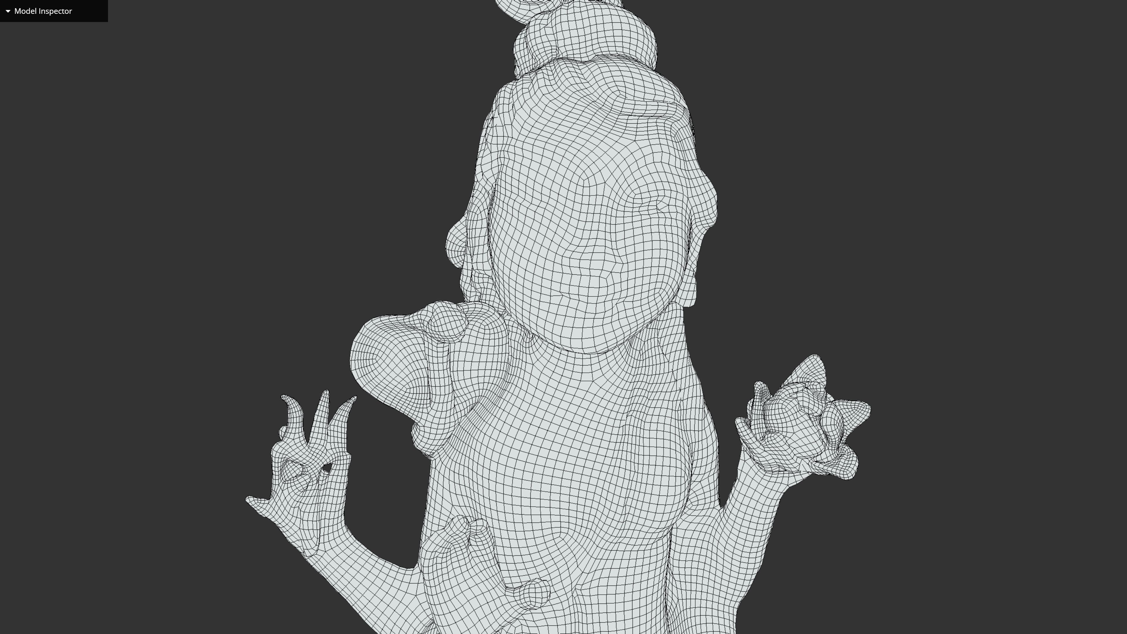 ShivaShakti statue Low-poly 3D model_38