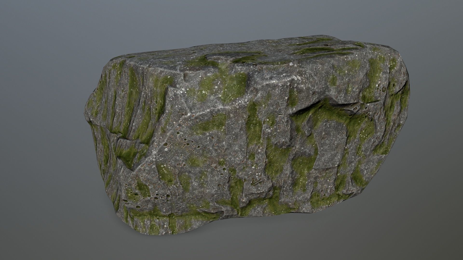 rock set Low-poly 3D model_15