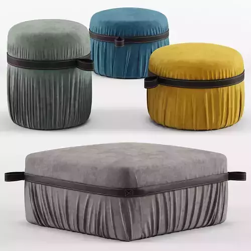 Herm poufs - Potocco