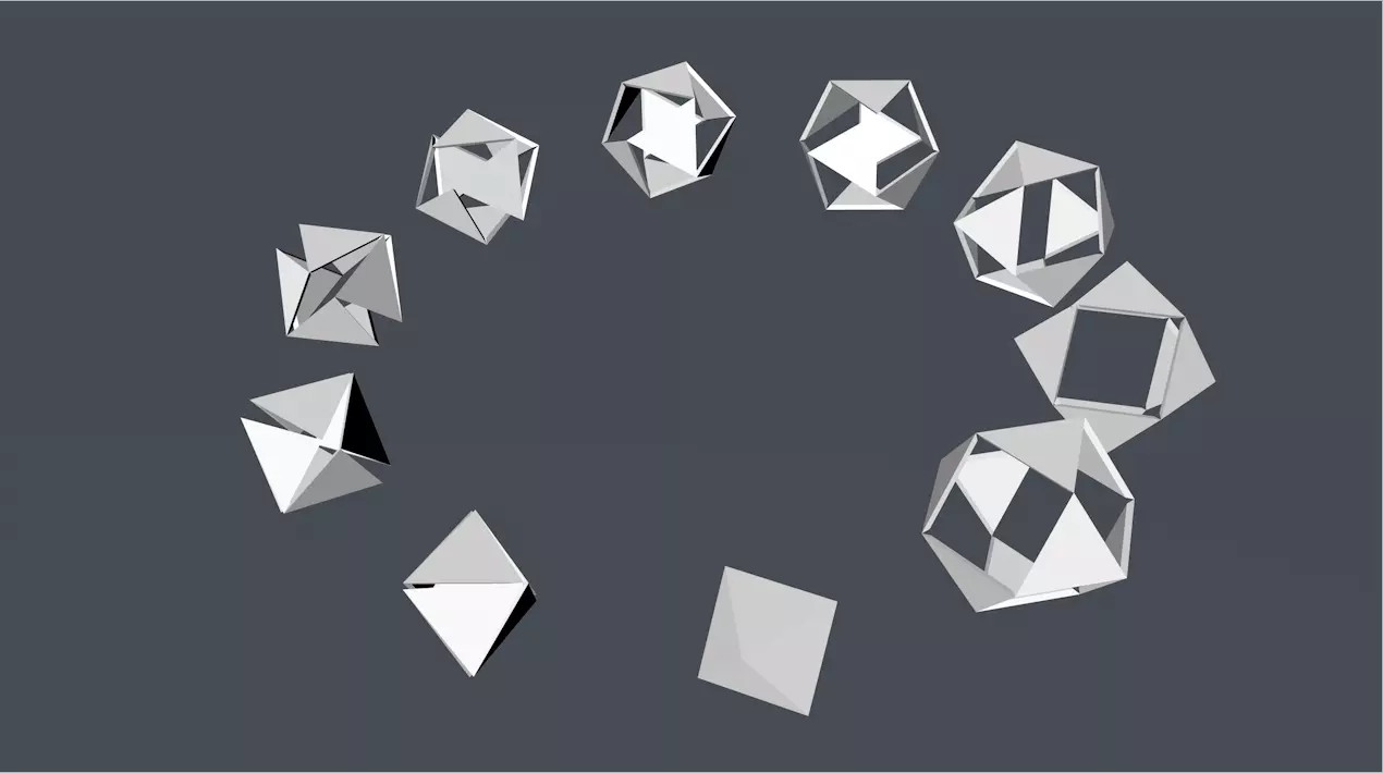 buckminster fuller jitterbug Low-poly 3D model
