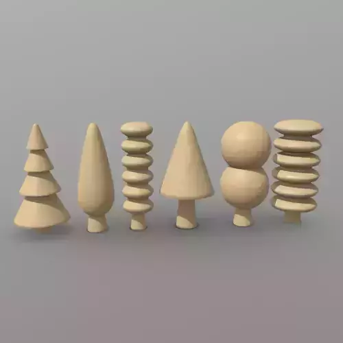 Wooden Tree Toy