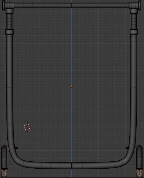 Hanger guitar stand Free 3D model_5