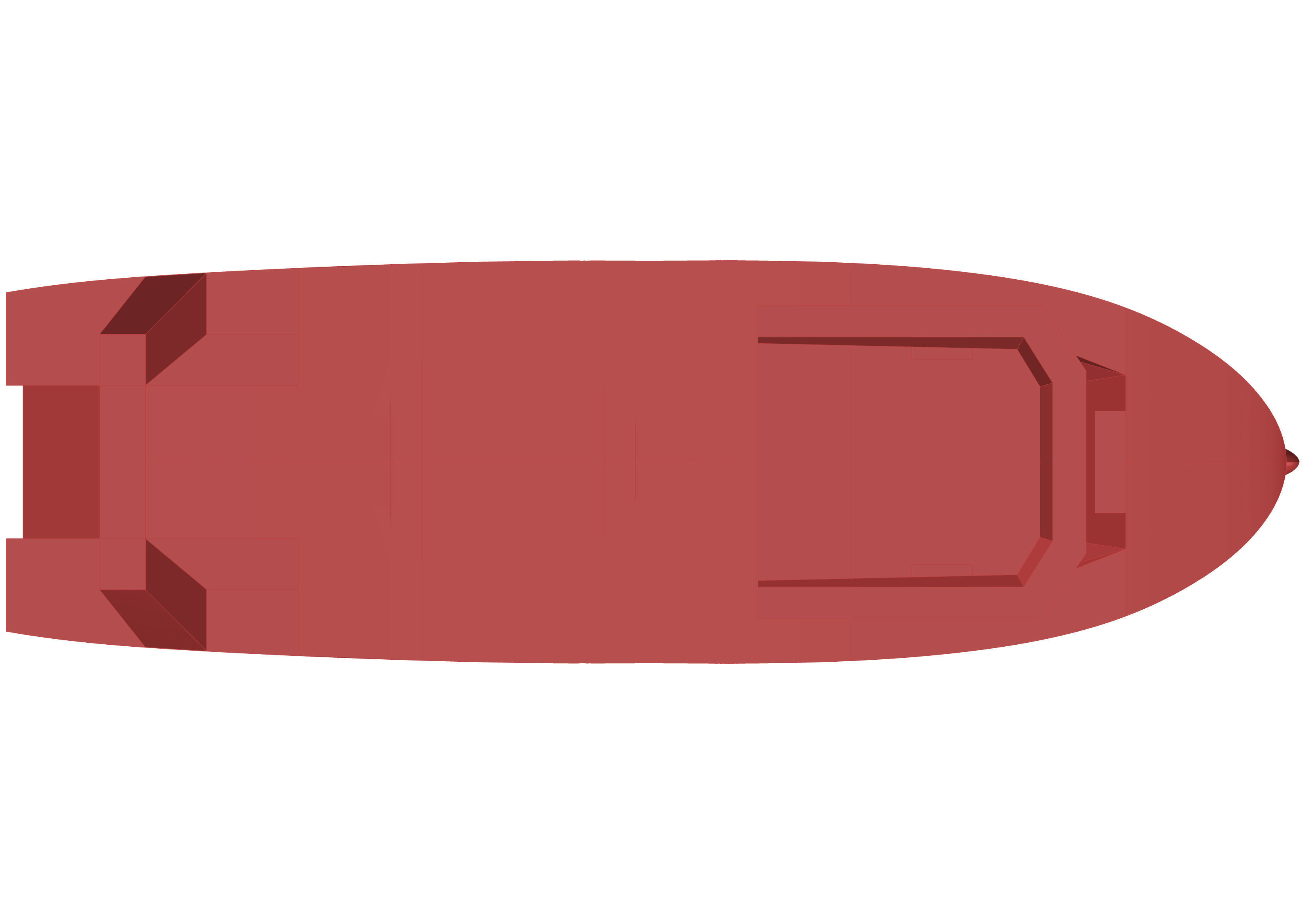 25m steel fishing boat 3D model_1