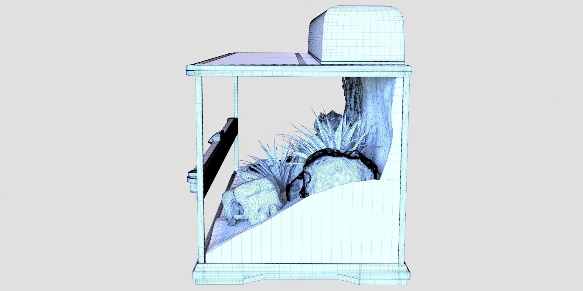 Terrarium Exo-Terra for the snake 3D model_18