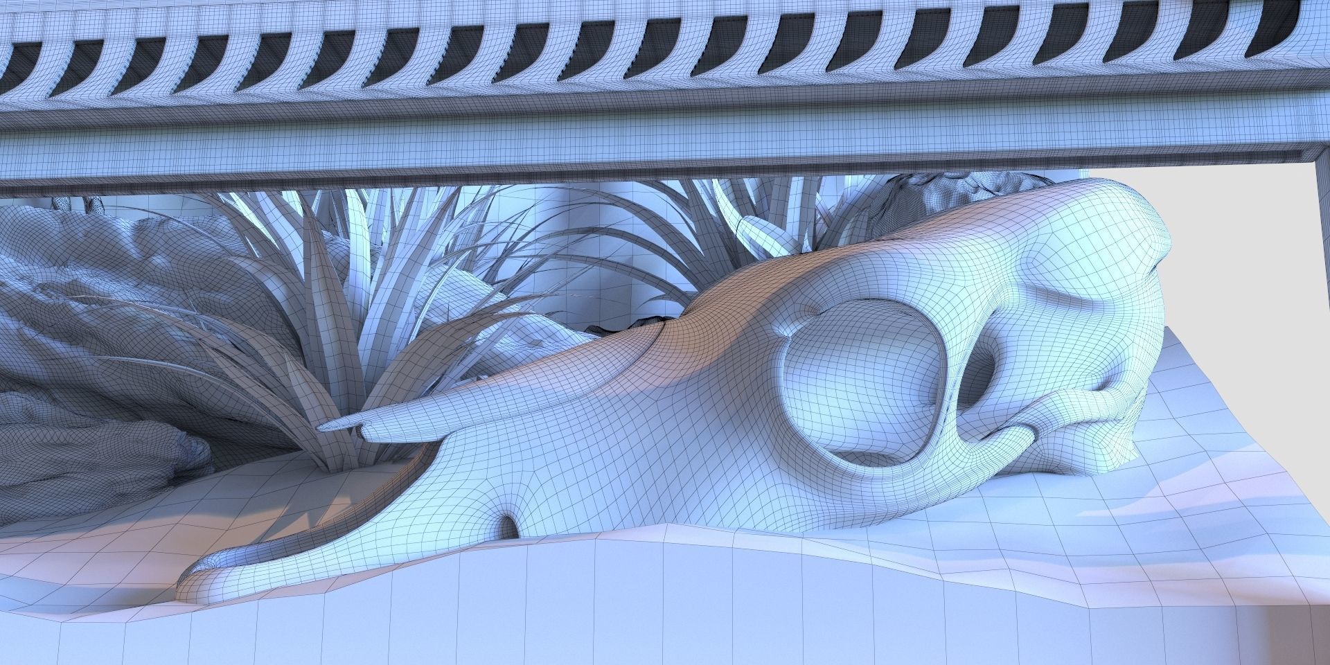 Terrarium Exo-Terra for the snake 3D model_14
