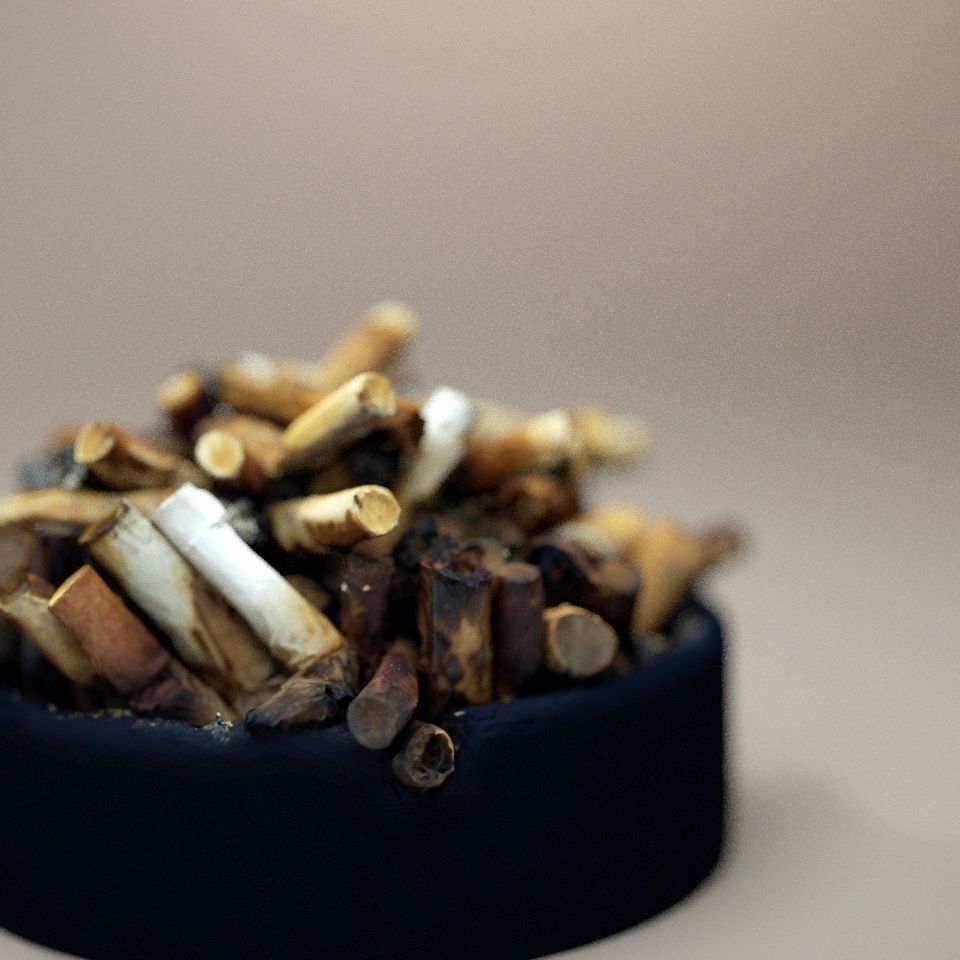 8K - Ash Tray 3D model_6