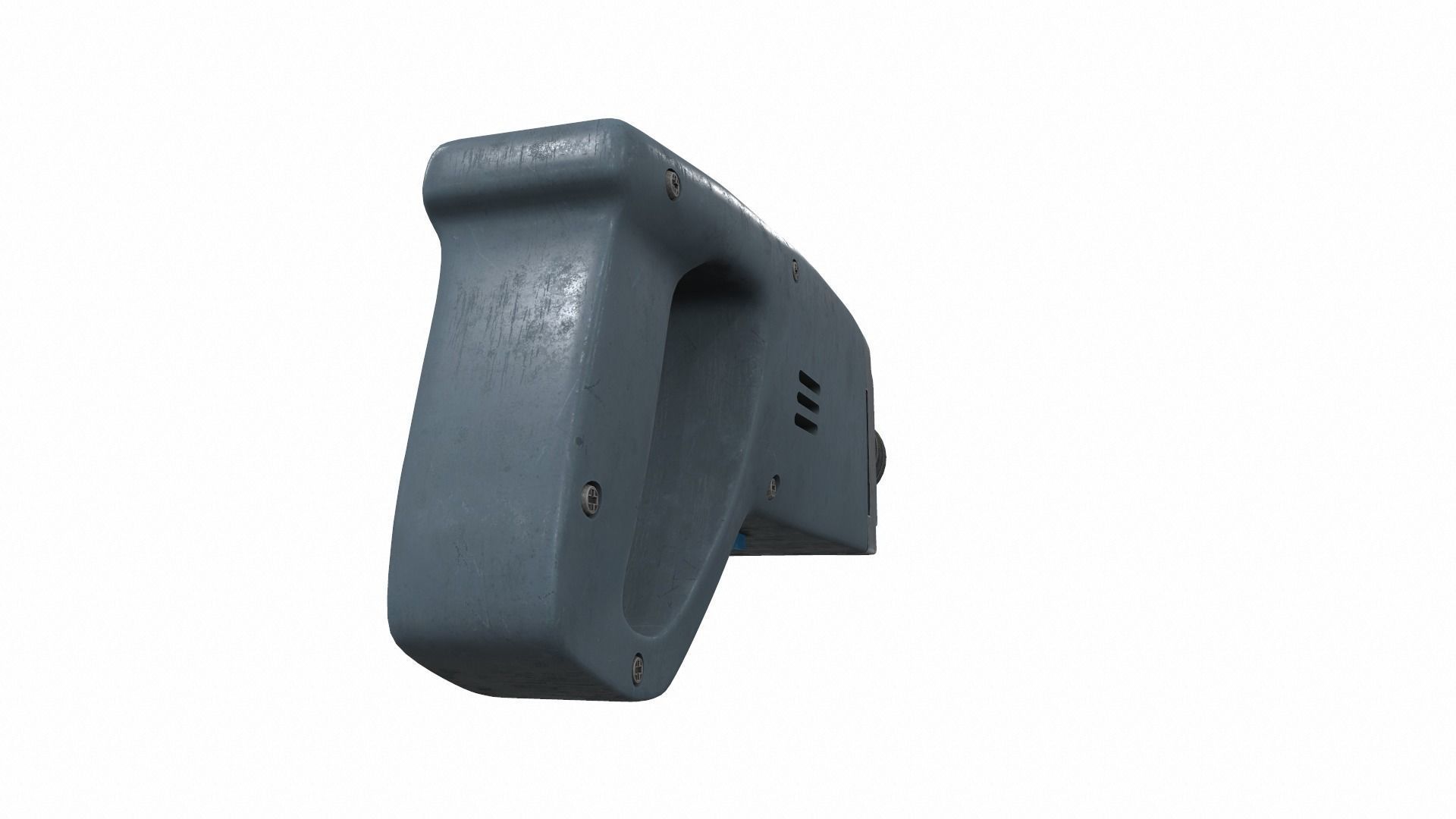 Vintage soviet drill 3D model_3