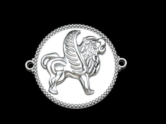 lion Bracelet 3D print model_18