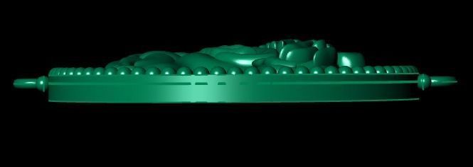 lion Bracelet 3D print model_12