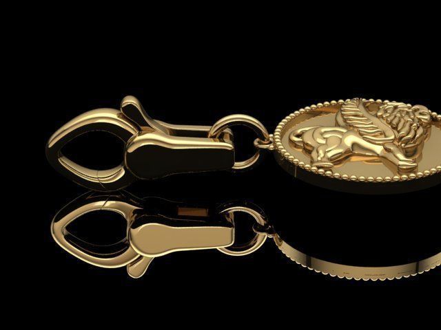 lion Bracelet 3D print model_21