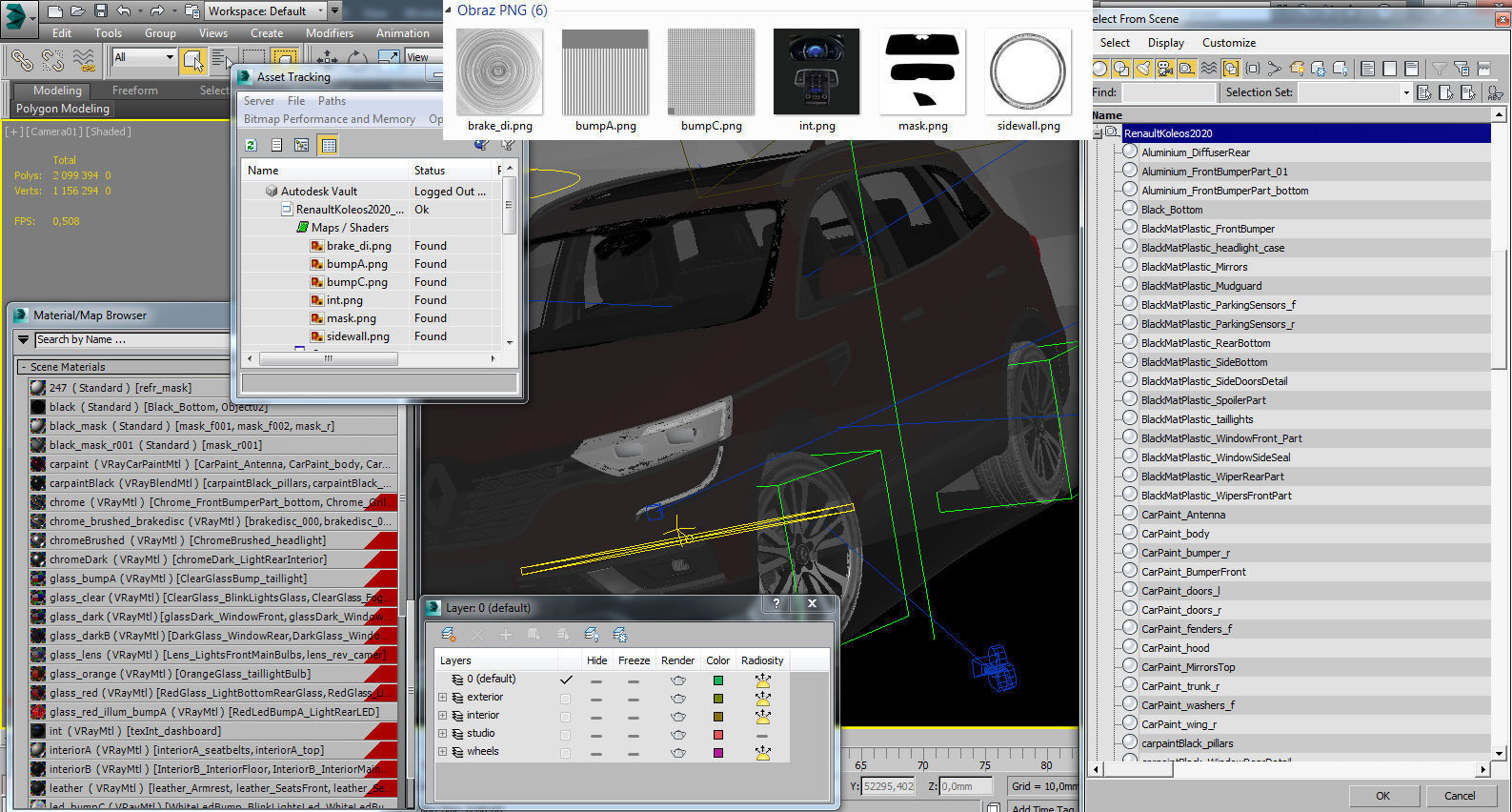 Renault Koleos 2020 3D model_23