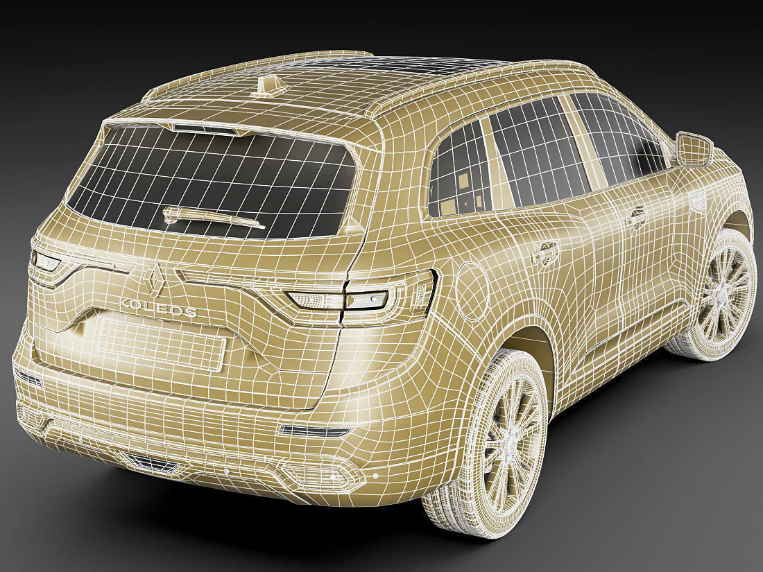 Renault Koleos 2020 3D model_21