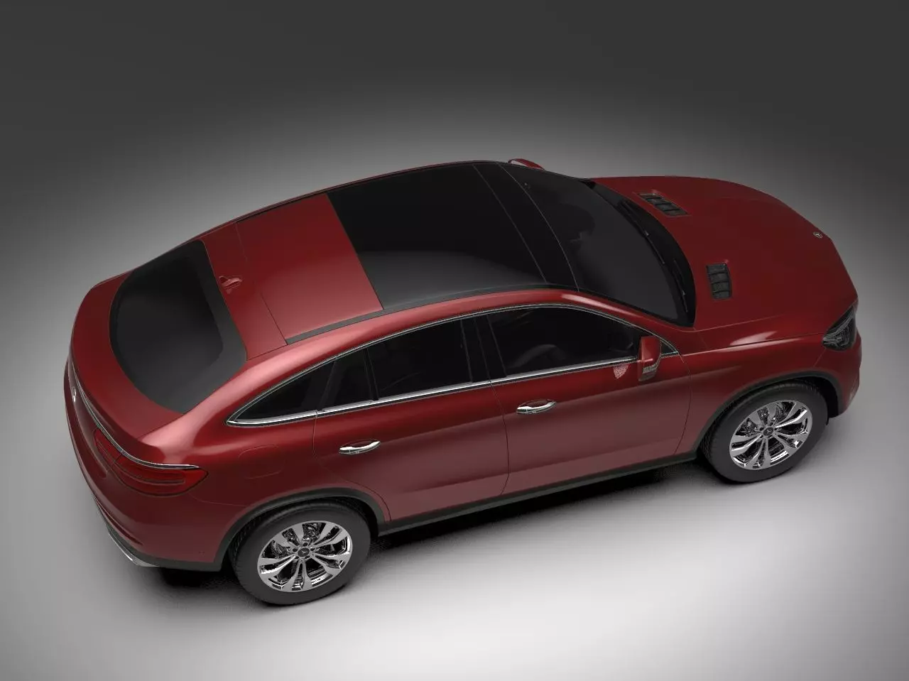 Mercedes Benz GLE Coupe 2016 3D model_0