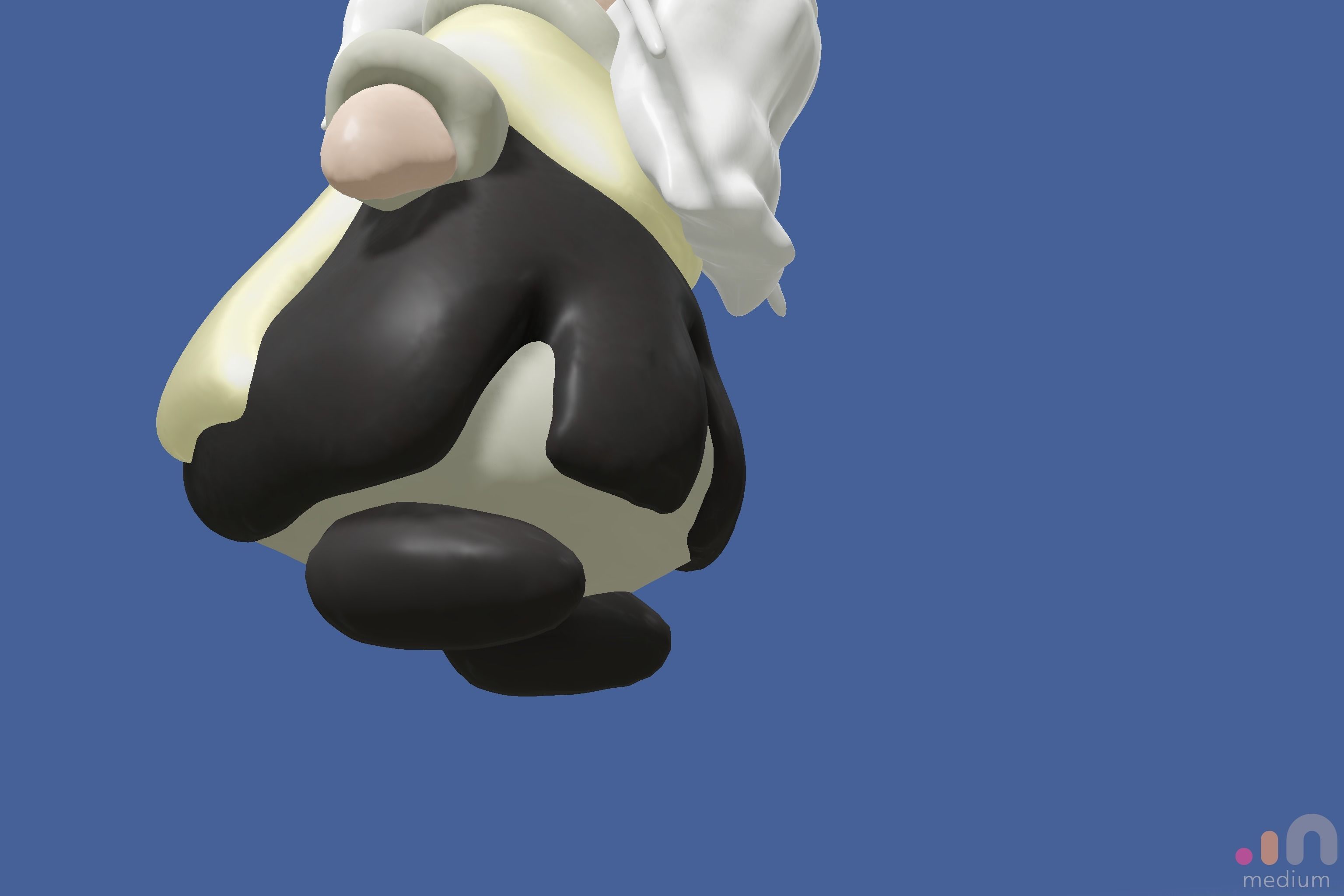 Pai Mei White Brow from Kill Bill movie 3D model_18