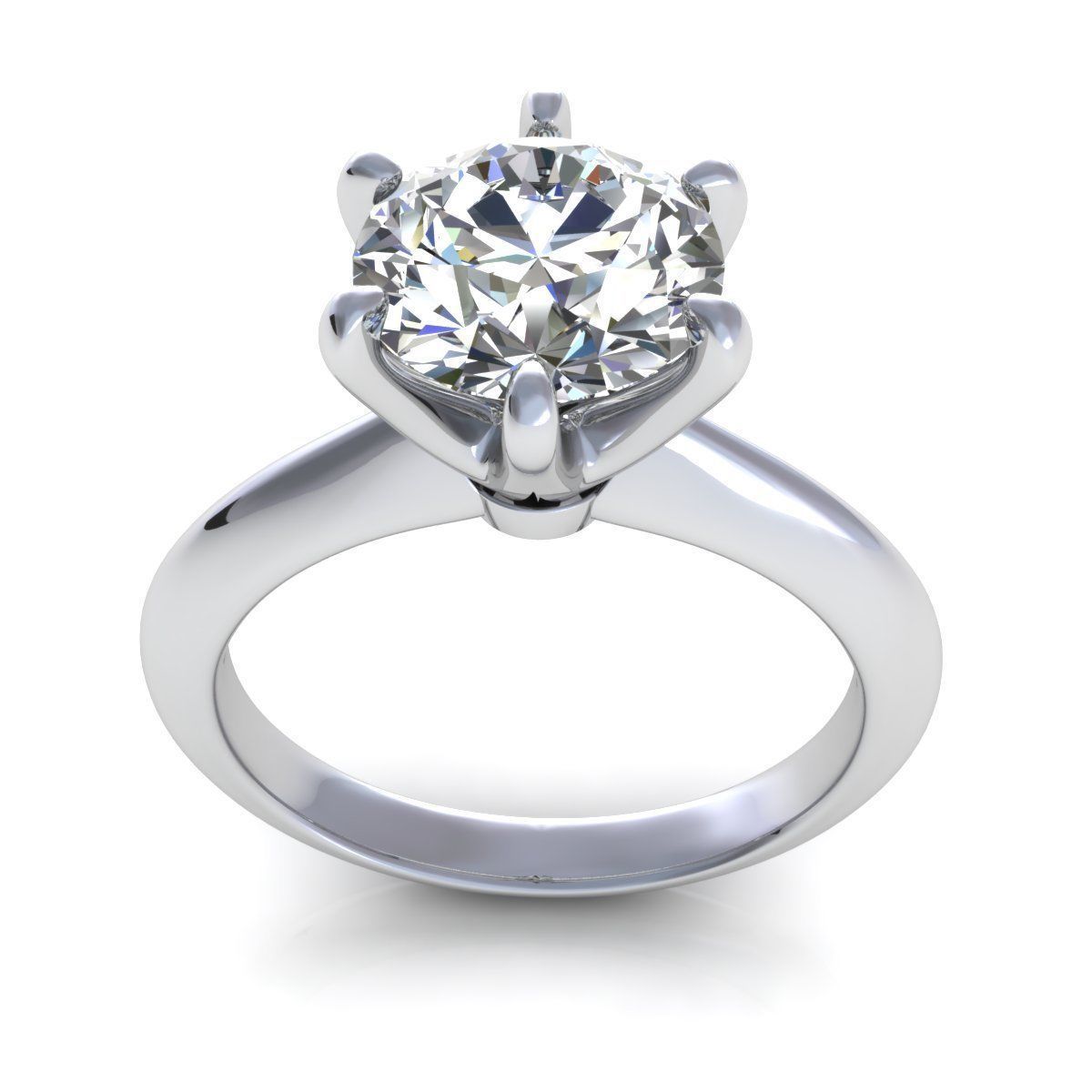 Engagment Ring 3317 3D print model_2