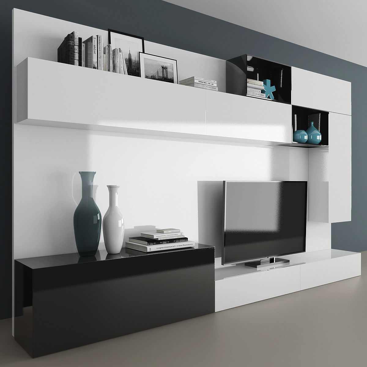 Tv stand  3D model_1