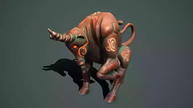 Statue bull