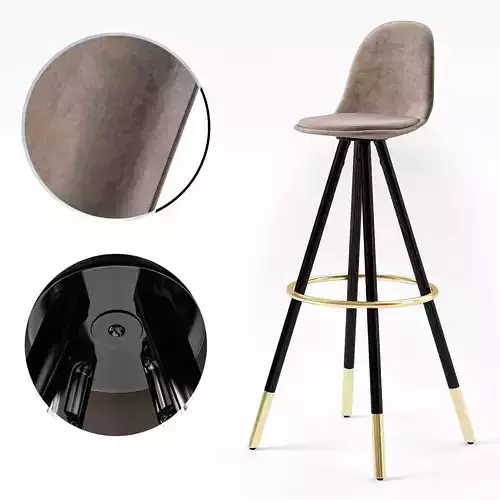 Stag armchair 3D model