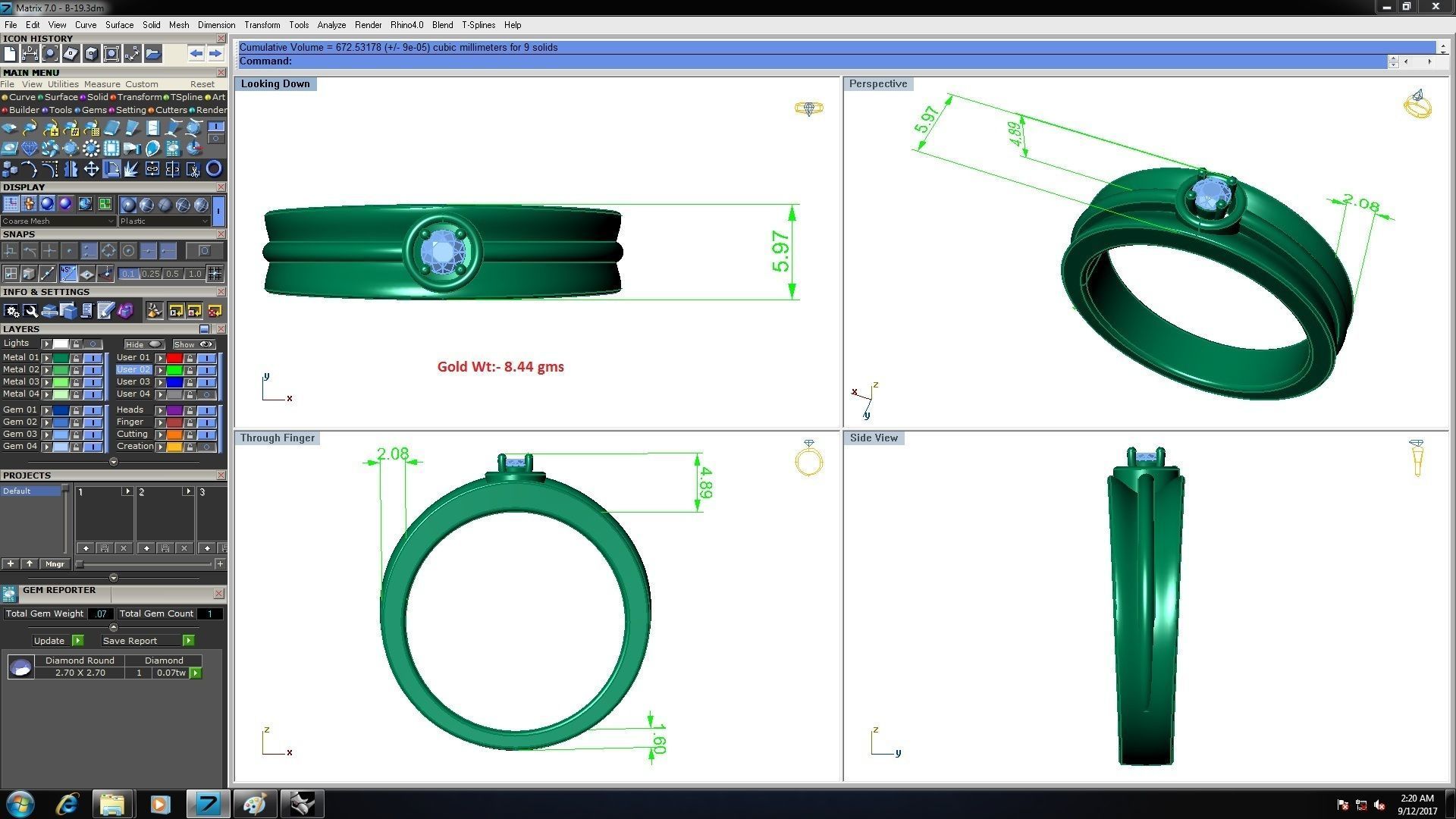 Collection 45 Couple Bands 3dm stl details model  3D print model_10
