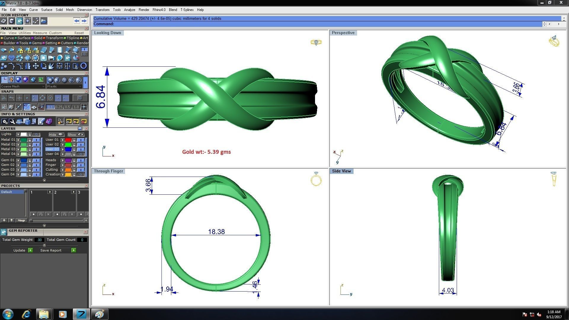 Collection 45 Couple Bands 3dm stl details model  3D print model_31