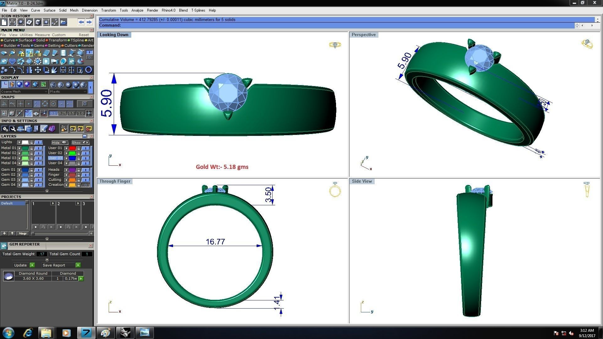 Collection 45 Couple Bands 3dm stl details model  3D print model_16