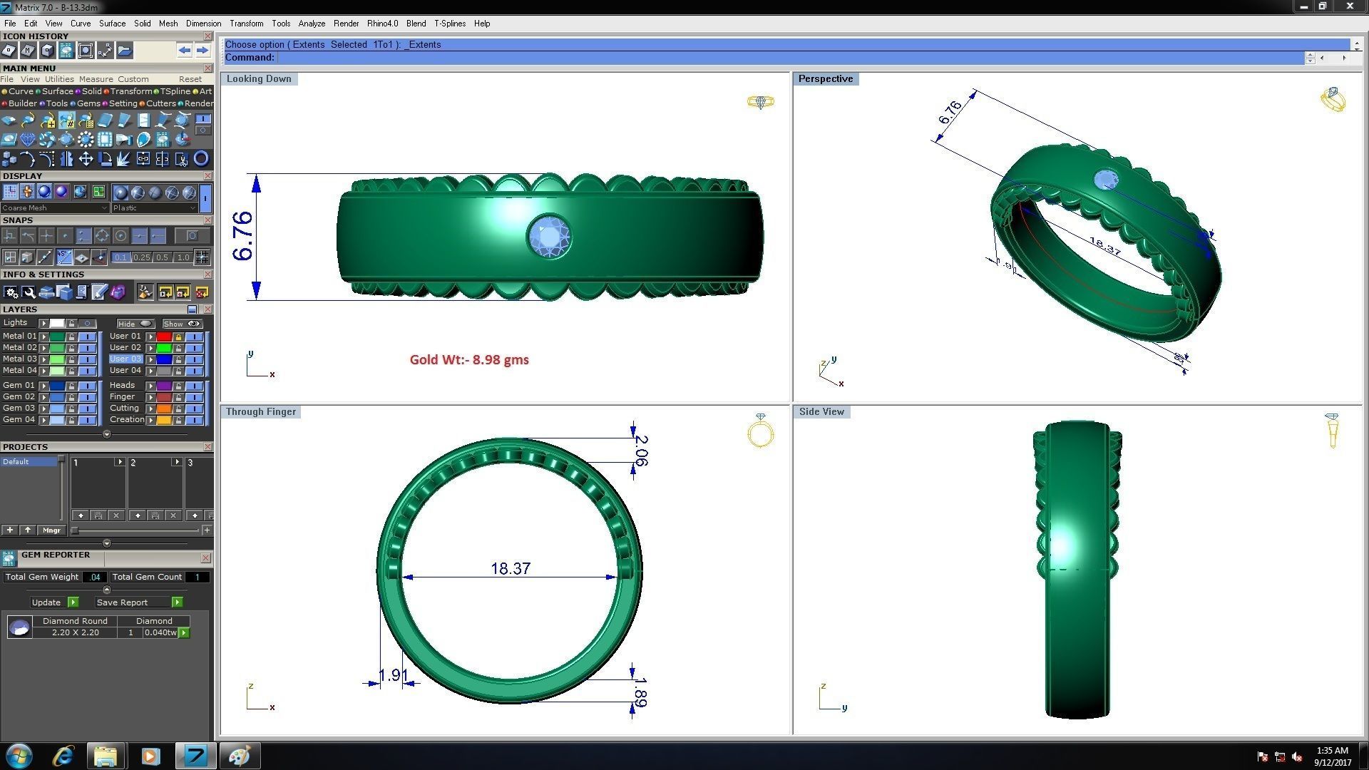 Collection 45 Couple Bands 3dm stl details model  3D print model_4