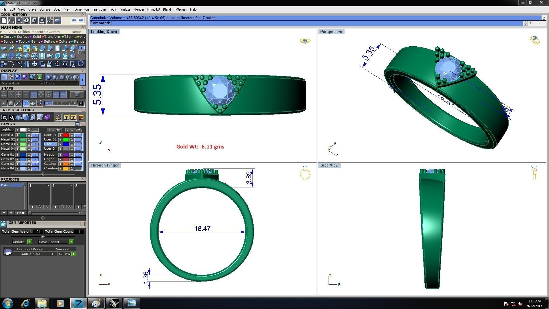 Collection 45 Couple Bands 3dm stl details model  3D print model_15