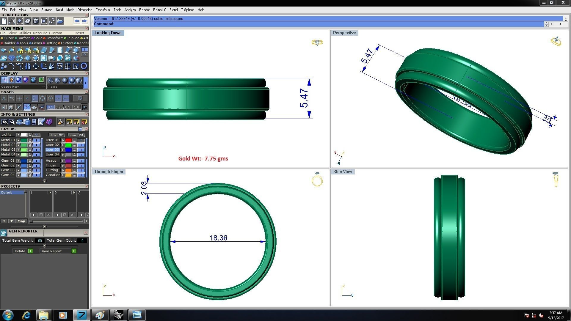 Collection 45 Couple Bands 3dm stl details model  3D print model_21