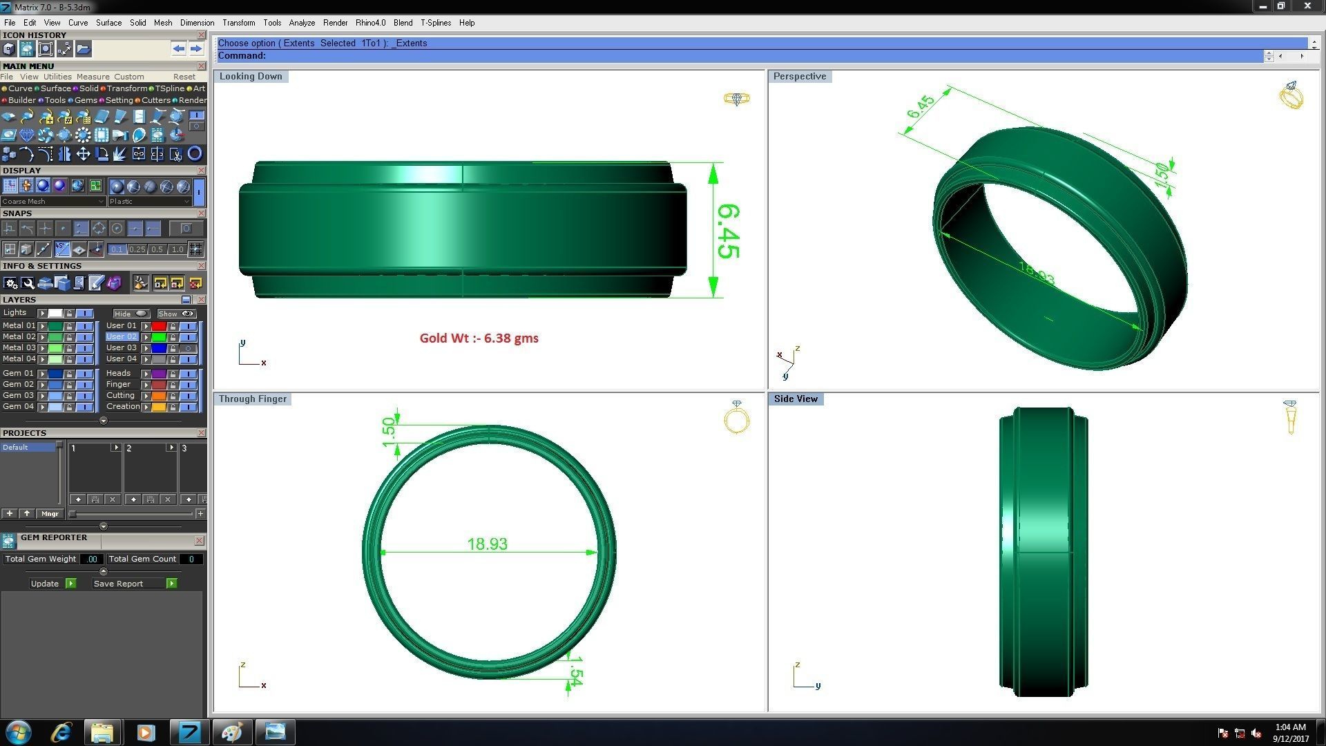 Collection 45 Couple Bands 3dm stl details model  3D print model_29