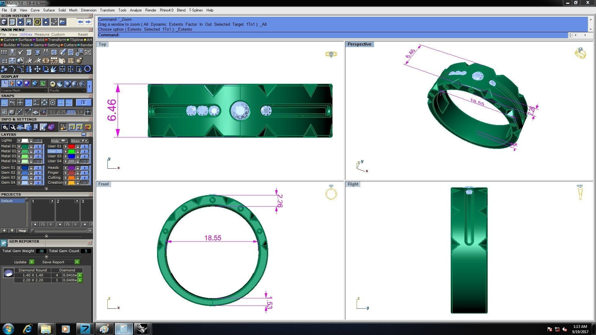 Collection 45 Couple Bands 3dm stl details model  3D print model_33