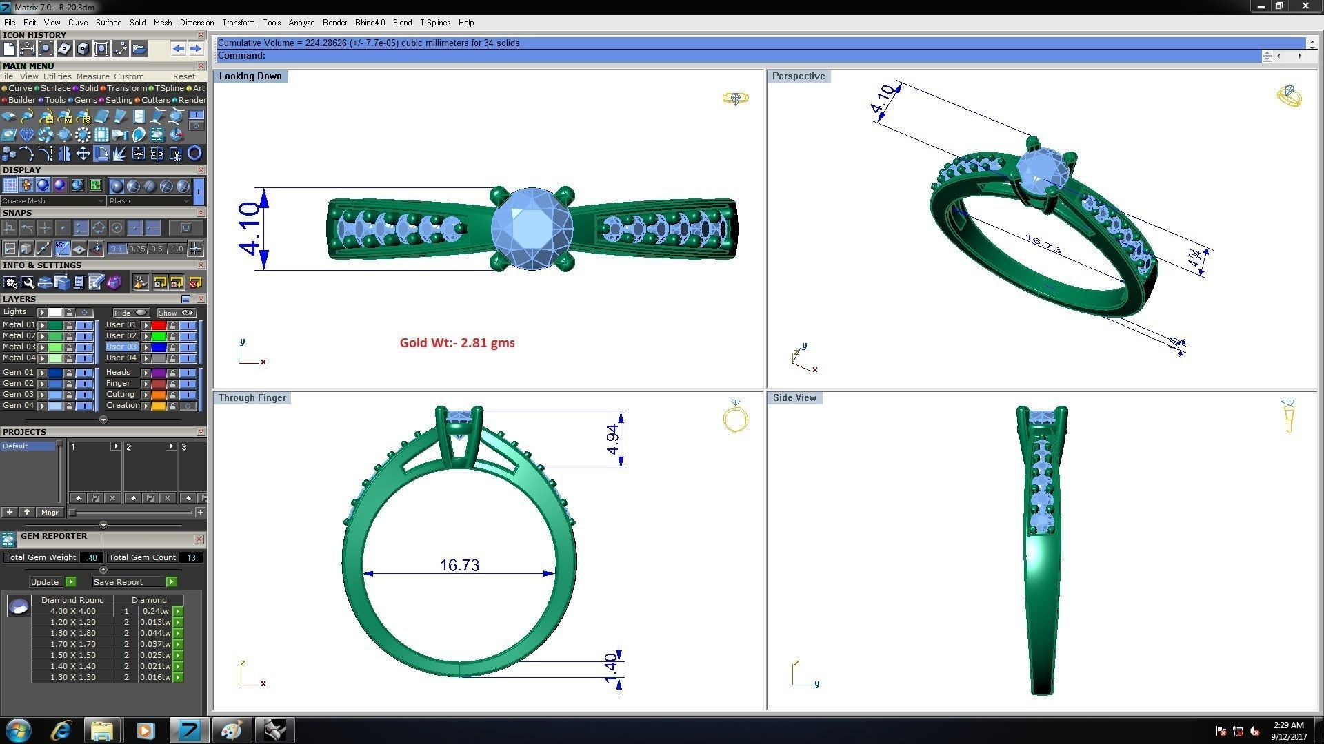 Collection 45 Couple Bands 3dm stl details model  3D print model_12