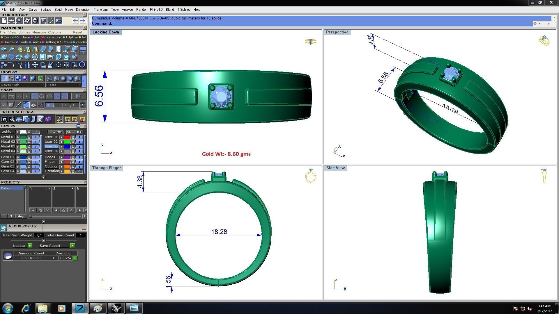 Collection 45 Couple Bands 3dm stl details model  3D print model_25