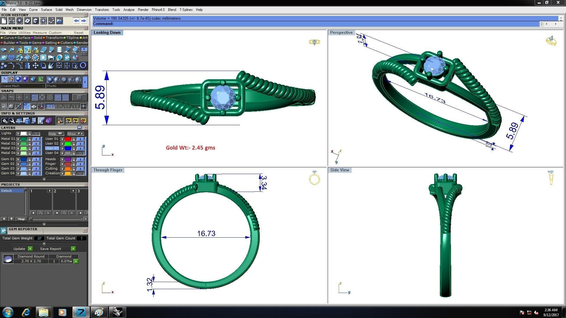 Collection 45 Couple Bands 3dm stl details model  3D print model_14