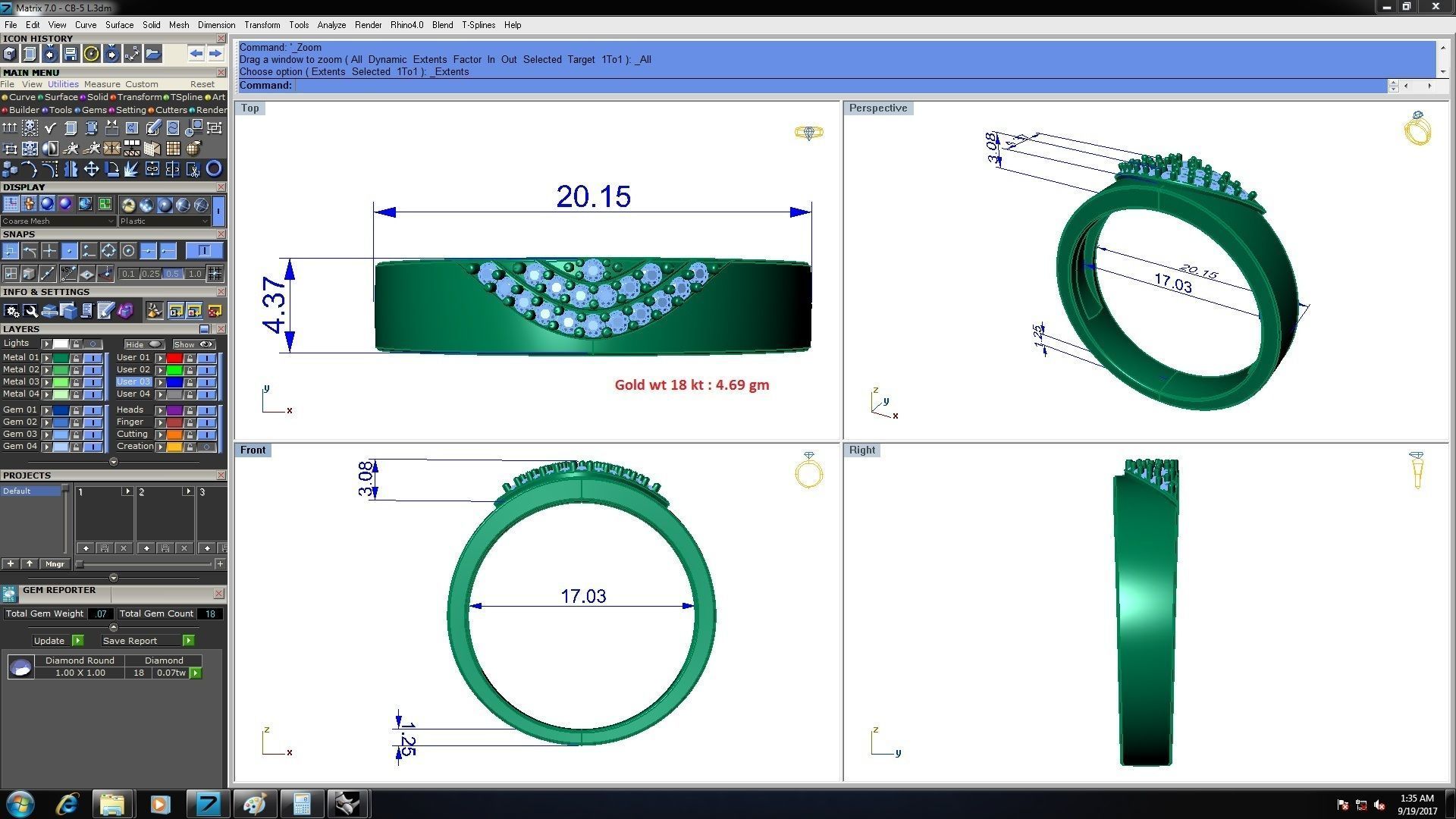 Collection 45 Couple Bands 3dm stl details model  3D print model_36