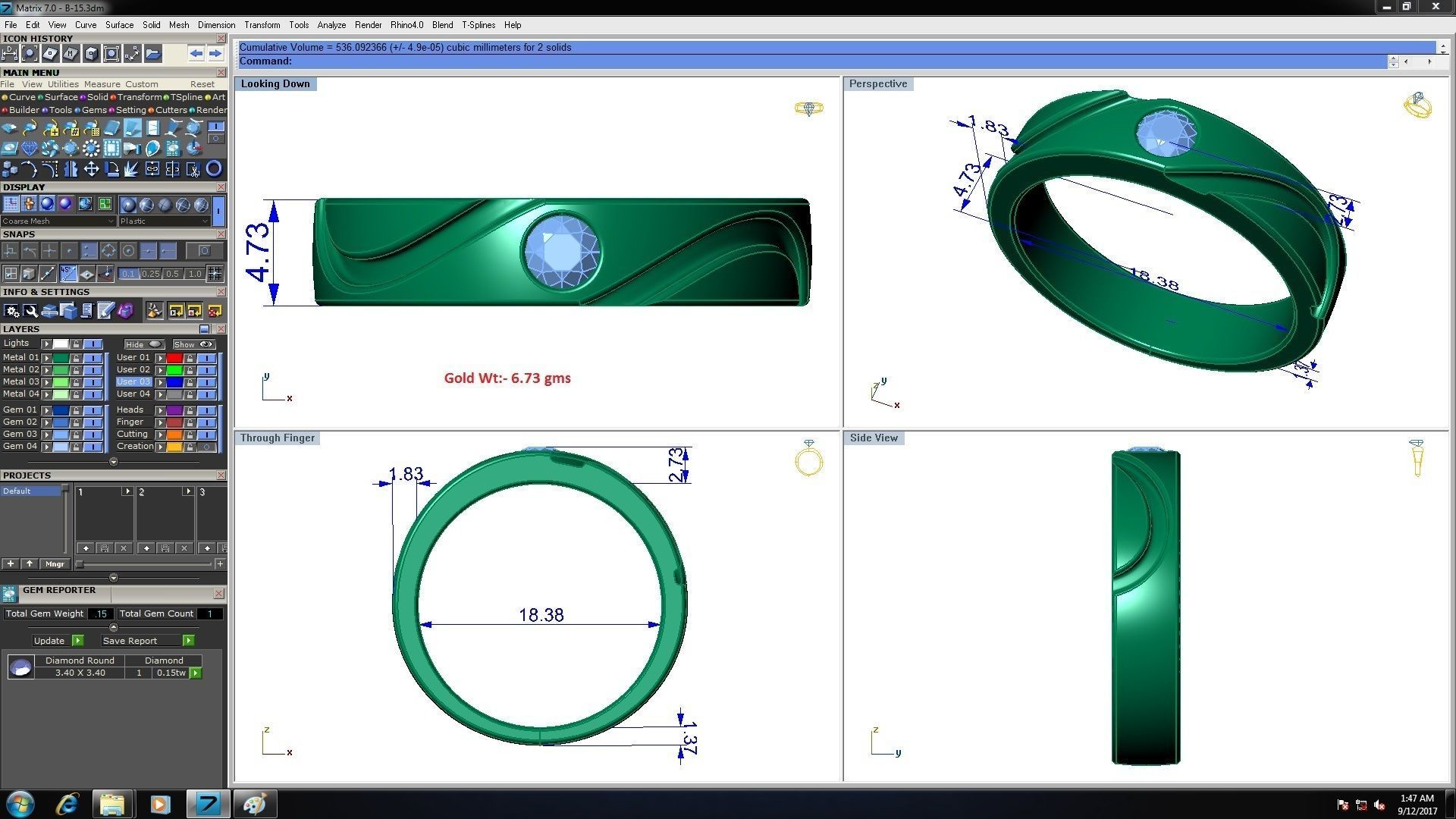 Collection 45 Couple Bands 3dm stl details model  3D print model_6