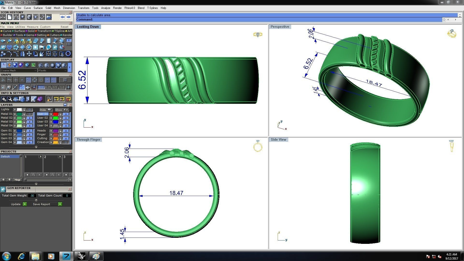 Collection 45 Couple Bands 3dm stl details model  3D print model_43