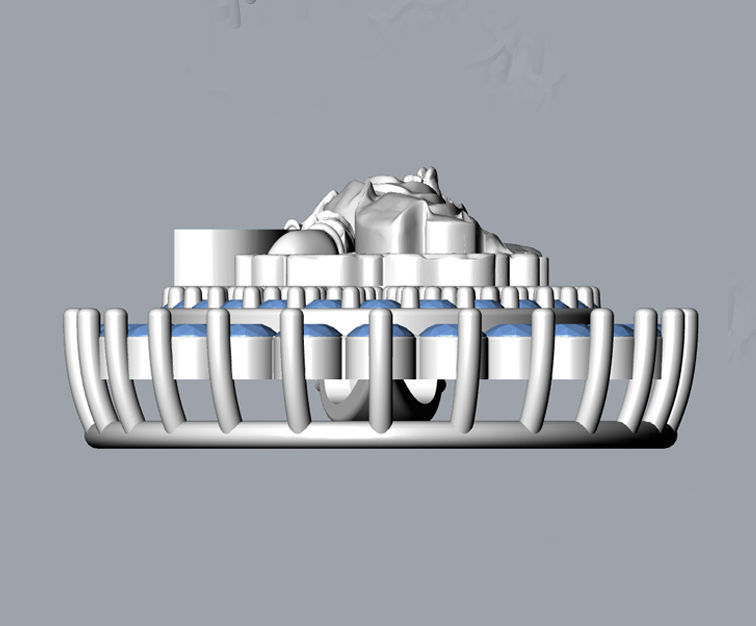 Guan yu Pendant 3D print model_3