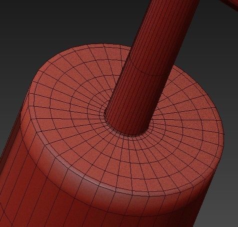 Loft Sputnik Chandelier Spider White 3D model_5