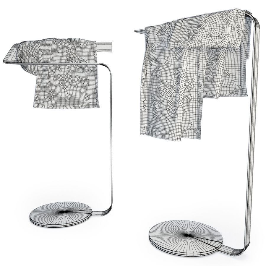 SP Concept Towel Rails 3D model_1