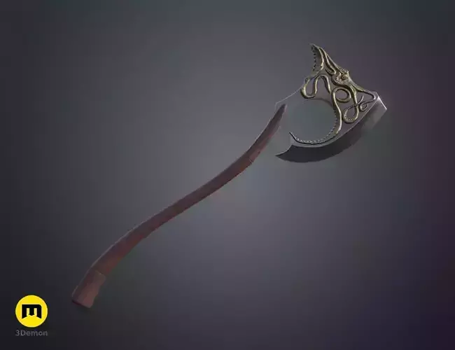 Euron Greyjoy - Octopus Axe 3D print model