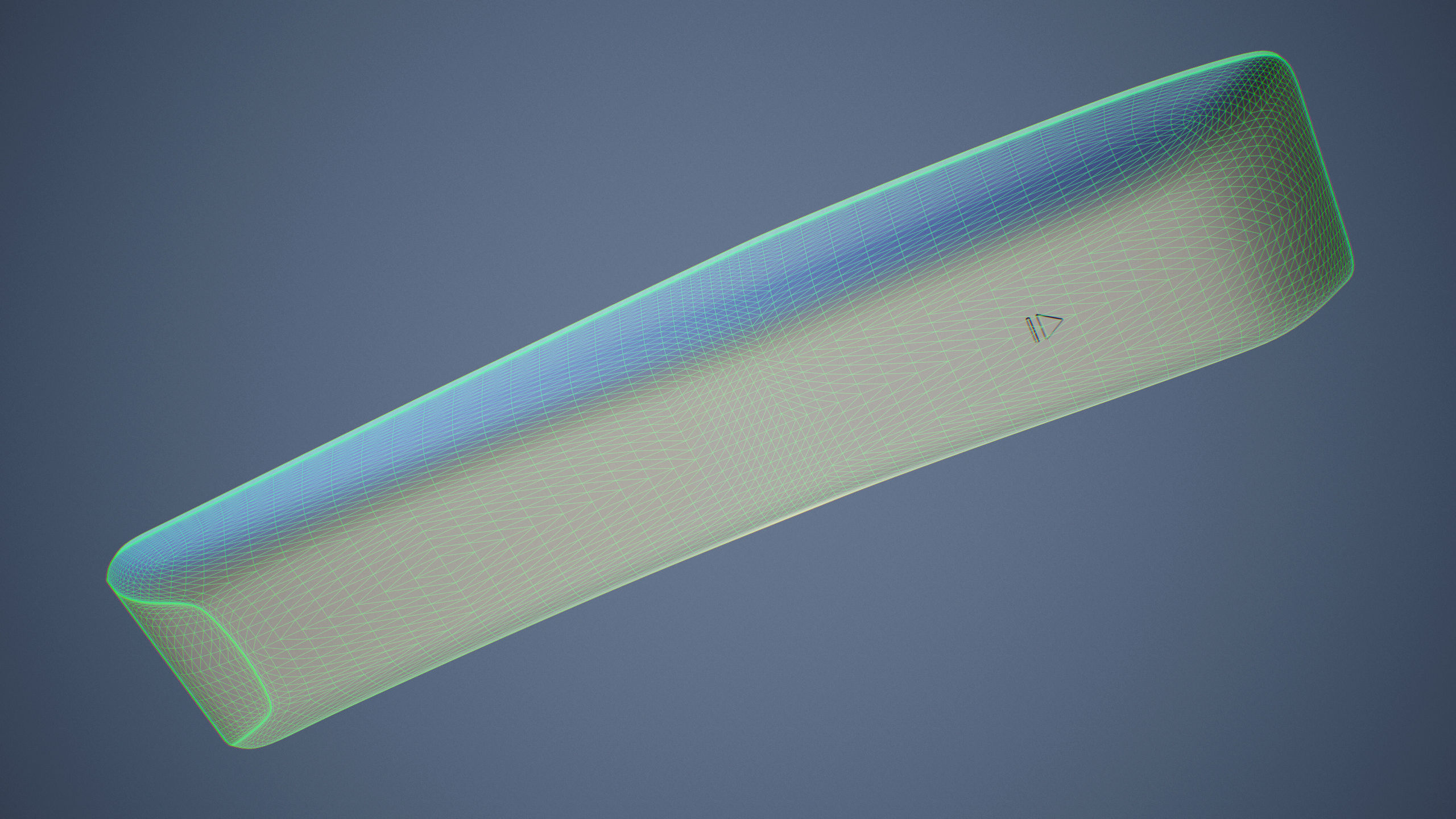 Samsung Smart TV Remote 3D model_10