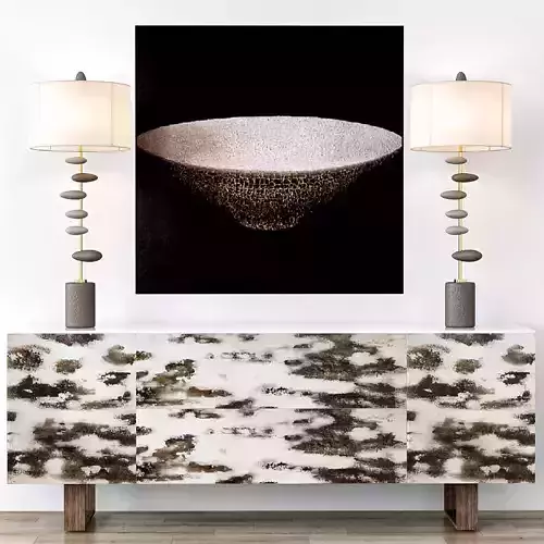 chest of drawers 32 3D model