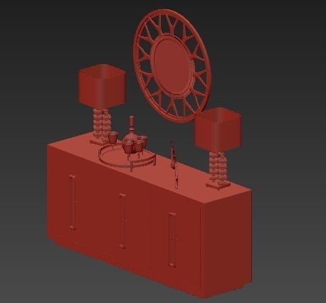 chest of drawers 36 3D model_2