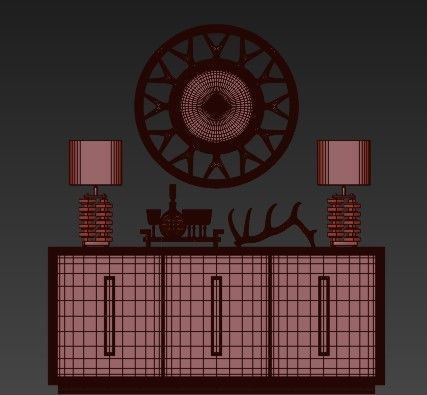 chest of drawers 36 3D model_5