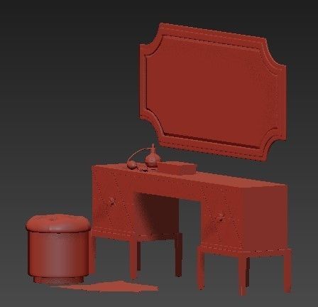 chest of drawers 40 3D model_8